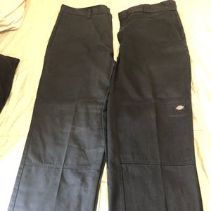 Lot of 2 dickies double knee pants. Both in very good condition.